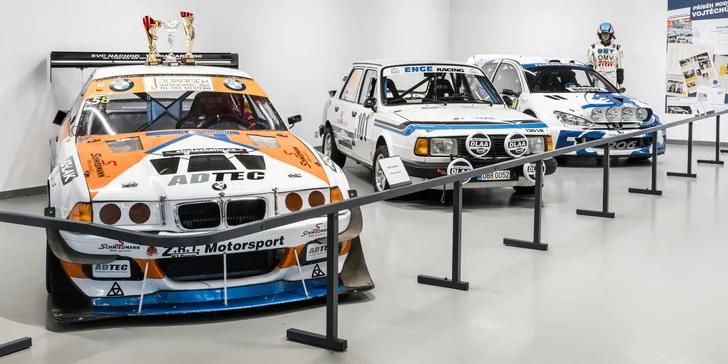 Ve znamení rychlosti: vstupné do Automoto Musea Lučany pro dospělého