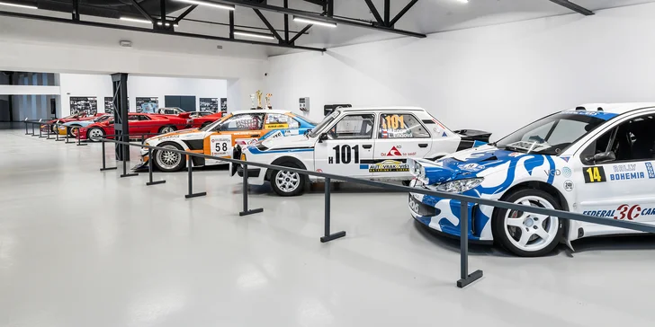 Ve znamení rychlosti: vstupné do Automoto Musea Lučany pro dospělého