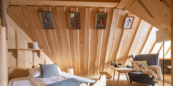 Dovolená v Zakopaném: pokoje či chatky, snídaně i privátní wellness