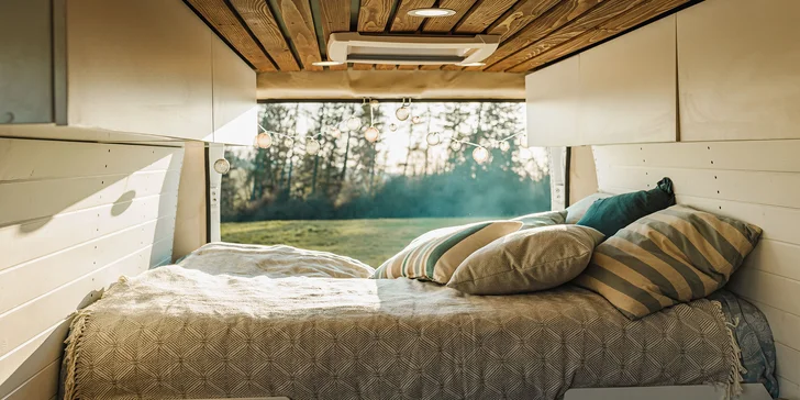 Zapůjčení plně soběstačného obytňáku Fiat Ducato na 3 dny