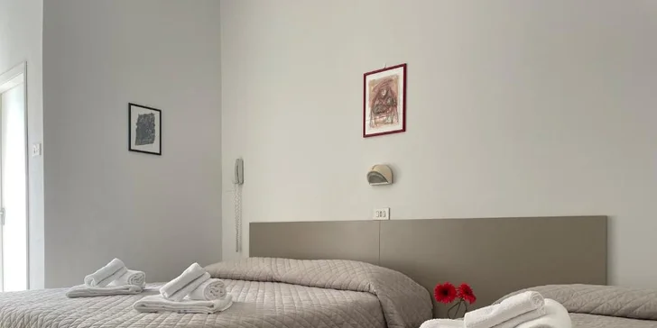 Pobyt v Rimini: snídaně, bazén, písečná pláž 10 minut pěšky od hotelu, first minute sleva
