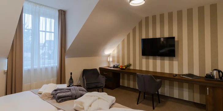 Dovolená v Hotelu Demänová**** se stravou, wellness, i zvýhodněnou soukromou saunou