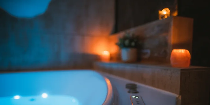 Privátní wellness: 90 nebo 120 min. vířivky, sauny a relaxační místnosti pro 2 osoby