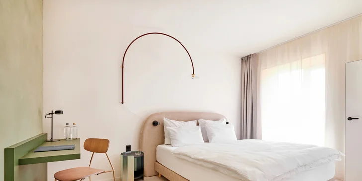 Designový hotel v Šumperku se snídaní i vstupem do saun a masáží