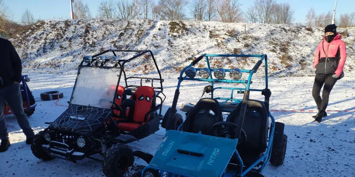 Půjčení offroadů, čtyřkolek nebo buggy v rallye-cross aréně, 15–30 minut