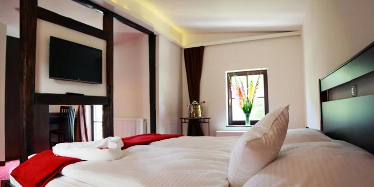 Boutique hotel u Mariánských Lázní: snídaně i neomezená ochutnávka čajů