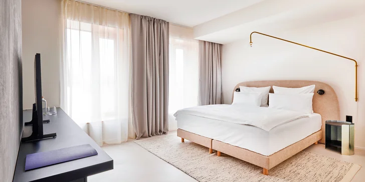 Designový hotel v Šumperku se snídaní i vstupem do saun a masáží