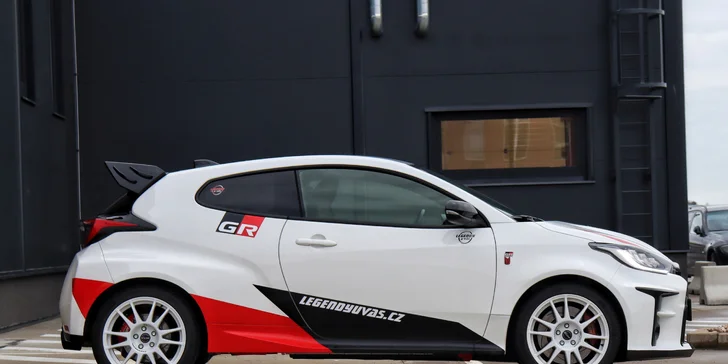 1–8 kol na závodním okruhu v Sosnové jako řidič či spolujezdec BMW M2 či Toyoty GR Yaris