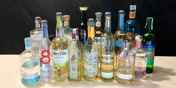Degustace 6 druhů tequily s občerstvením i výkladem pro 2 až 4 osoby