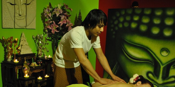 Výběr z masáží v salonech THAJSKÝ RÁJ