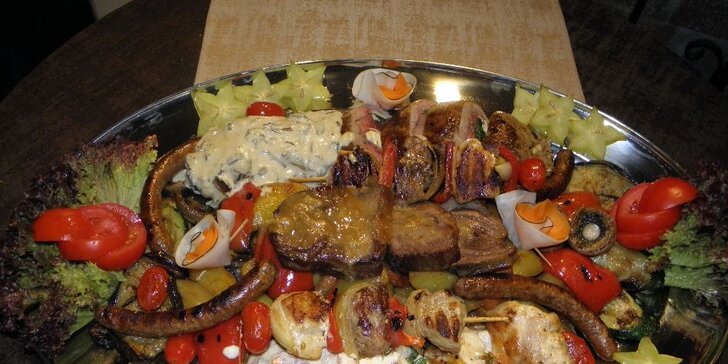 Bělehradský rodinný talíř (1200 g) pro 3–4 osoby