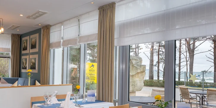 Dovolená na německé Rujáně: hotel u pláže, s bazénovým komplexem a hernou, snídaně či polopenze