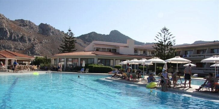 Řecký ráj Rhodos: Hotel Kolymbia Sky**** s all inclusive a bazénem jen kousek od pláže
