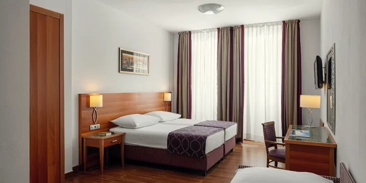 Hotel Galileo**** na pražských Vinohradech: snídaně v ceně a historické centrum na dosah