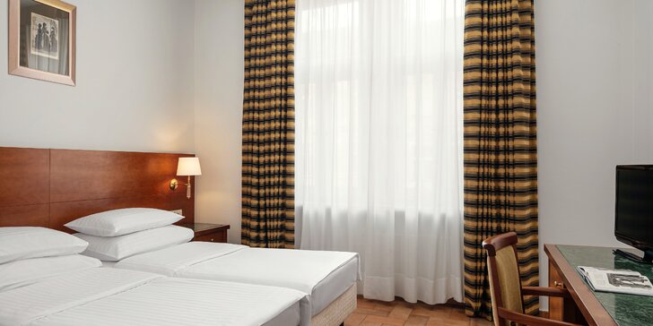 Hotel Galileo**** na pražských Vinohradech: snídaně v ceně a historické centrum na dosah