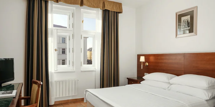 Hotel Galileo**** na pražských Vinohradech: snídaně v ceně a historické centrum na dosah