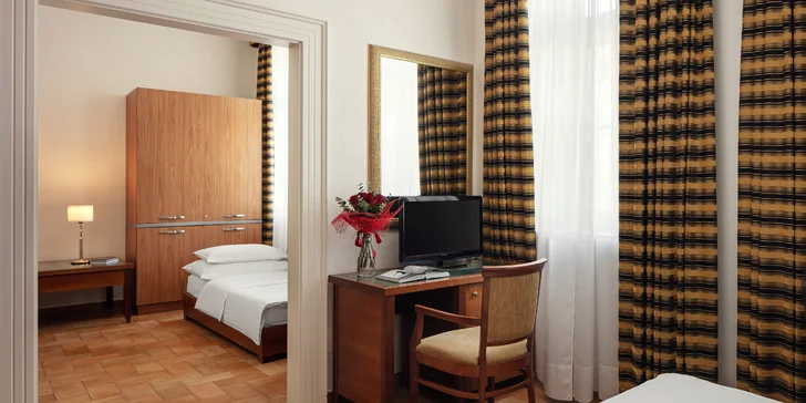 Hotel Galileo**** na pražských Vinohradech: snídaně v ceně a historické centrum na dosah