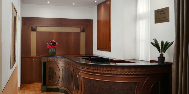 Hotel Galileo**** na pražských Vinohradech: snídaně v ceně a historické centrum na dosah