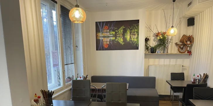 Otevřené vouchery v hodnotě 200 až 600 Kč na všechny pokrmy z asijské restaurace Phở Anh