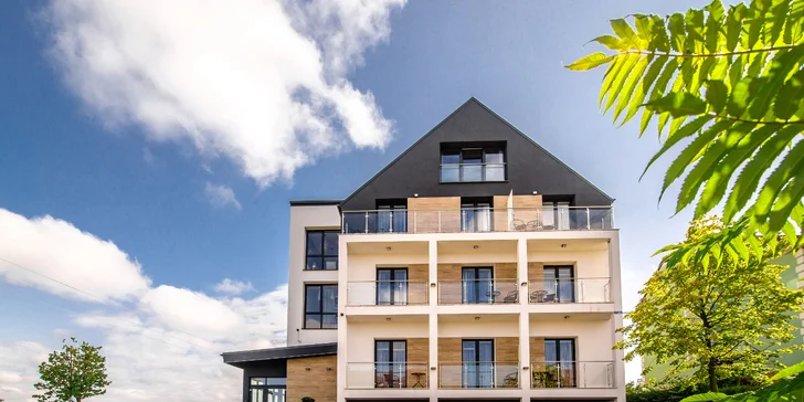Relax přímo u Baltu pro pár i rodinu: krásné apartmány s kuchyňkou