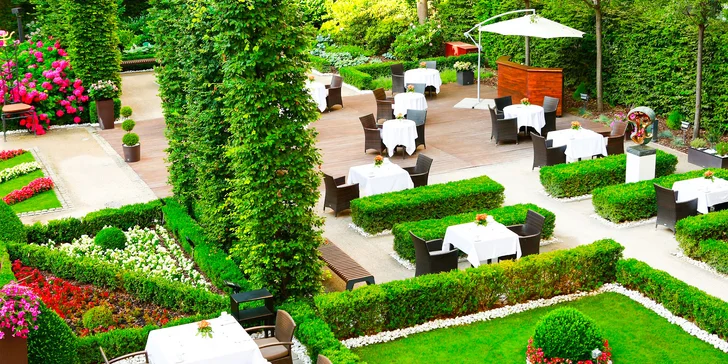Tříchodové obědové menu od michelinského šéfkuchaře Sabatelliho pro dva