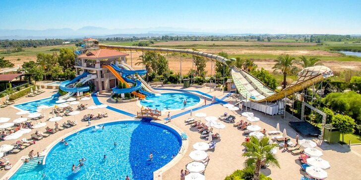 Ultra all inclusive dovolená v Turecku: 5* Crystal Paraiso Verde Resort & Spa, aquapark, dětský klub Čedog