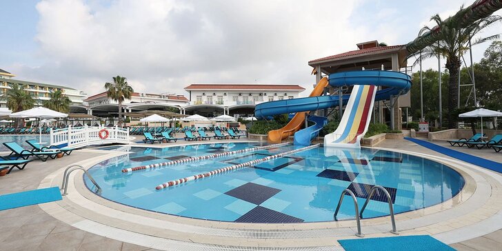 Ultra all inclusive dovolená v Turecku: 5* Crystal Paraiso Verde Resort & Spa, aquapark, dětský klub Čedog