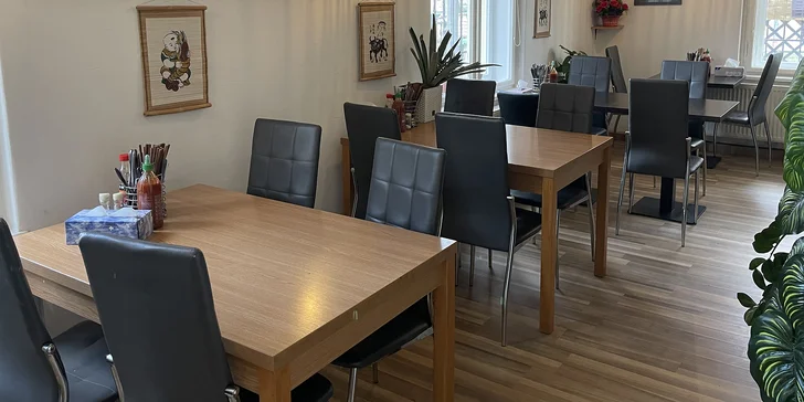 Otevřené vouchery v hodnotě 200 až 600 Kč na všechny pokrmy z asijské restaurace Phở Anh