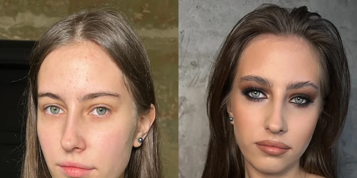 2hodinový kurz líčení s profesionální kosmetikou a zkušenou vizážistkou pro 1 i 2 osoby