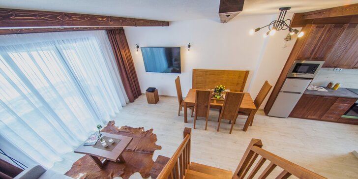 Pohoda v Beskydech: krásné apartmány s plně vybavenou kuchyňkou až pro 6 osob