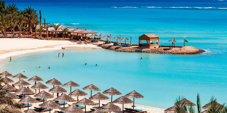 Letecky do Egypta: Hotel Carols Beau Rivage***** s all inclusive, dětský klub Čedog i animační programy