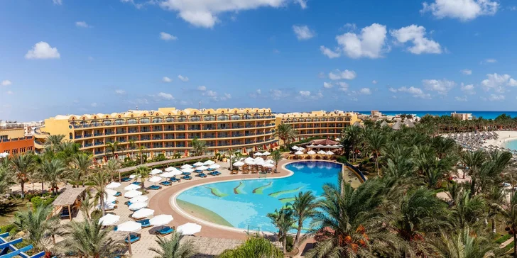 Letecky do Egypta: Hotel Carols Beau Rivage***** s all inclusive, dětský klub Čedog i animační programy