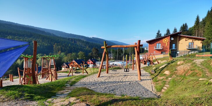 Pobyt v srdci Dolní Moravy: resort se spoustou atrakcí, privátní wellness a blízkost lanovky