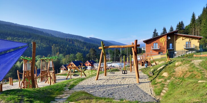 Pobyt v srdci Dolní Moravy: resort se spoustou atrakcí, privátní wellness a blízkost lanovky