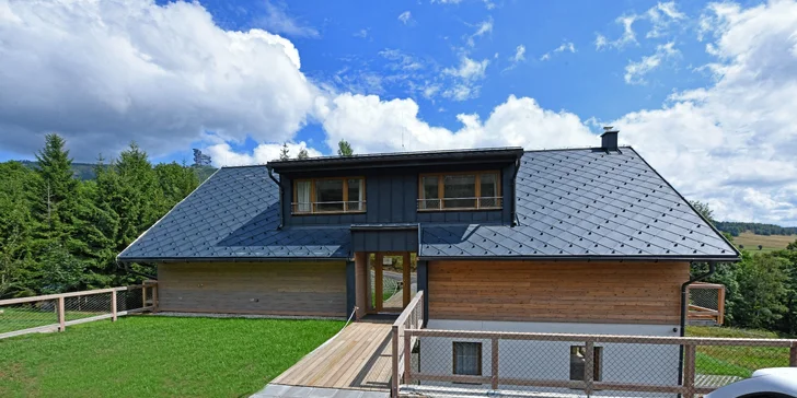 Apartmán na Dolní Moravě až pro 4 osoby: chata uprostřed přírody, hřiště, wellness a atrakce v okolí