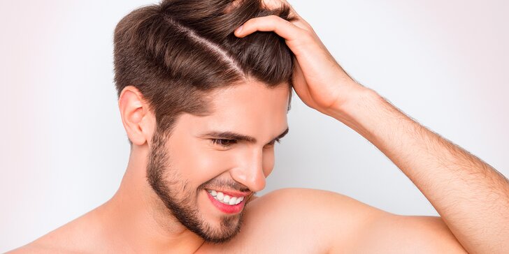 Barber pro gentlemany: mytí, pánský střih a úprava vousů nebo i balíček s úpravou obočí
