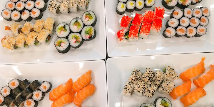 All you can eat oběd v Karlíně: asijská kuchyně, sushi, saláty a další dobroty