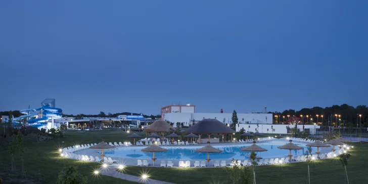 Maďarský Körmend: 4* resort s termálními bazény, saunami a polopenzí pro páry i rodiny, noc zdarma