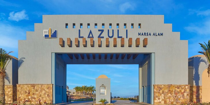 Letecky do Egypta: Hotel Lazuli and Resort***** s vlastní pláží, bazény i aquaparkem, all inclusive v ceně
