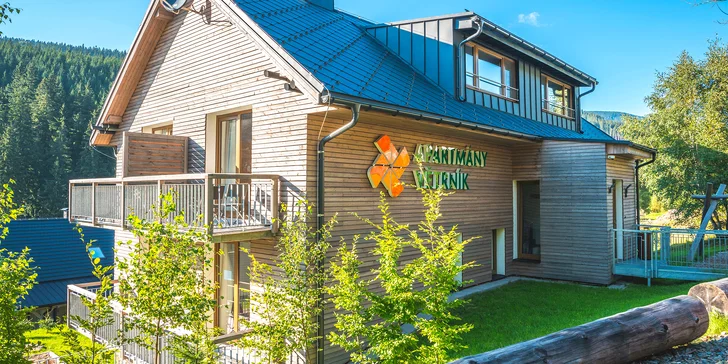 Pobyt v srdci Dolní Moravy: resort se spoustou atrakcí, privátní wellness a blízkost lanovky