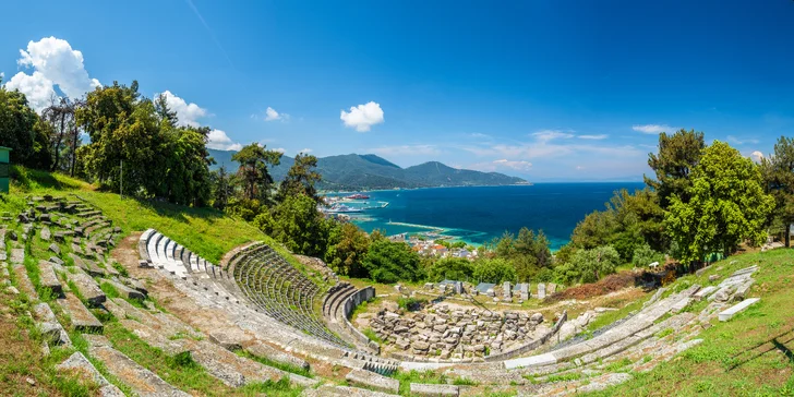 Letecký zájezd na řecký ostrov Thassos: Studia Suzie s bazénem, bez stravy, 230 metrů od pláže