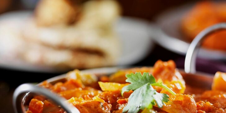 Voucher až na 1 000 Kč na jakékoliv jídlo v indické restauraci Mother India