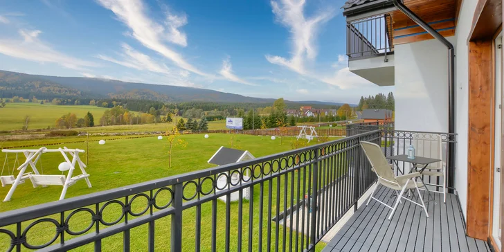 Apartmán v horské vesnici Lasówka: apartmán pro 3 až 6 osob, hodina v sauně, výlety