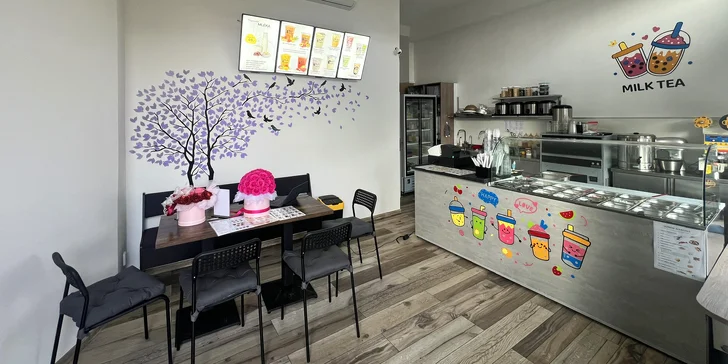 Bubble tea podle výběru z 23 druhů: 500 či 700 ml pro 1 nebo 2 osoby