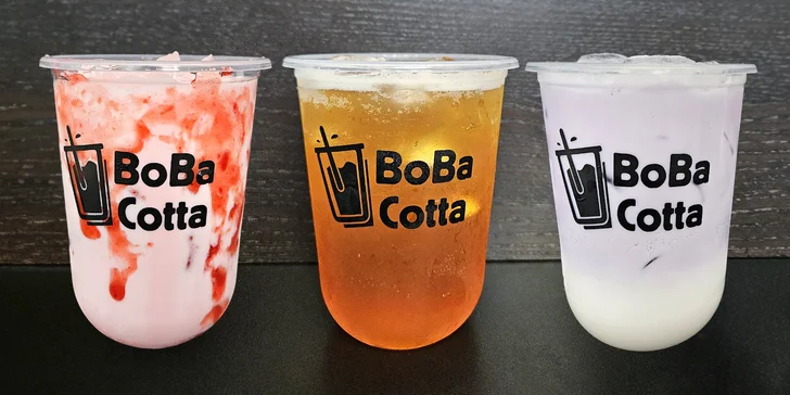 Bubble tea podle výběru z 23 druhů: 500 či 700 ml pro 1 nebo 2 osoby