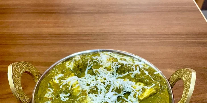 Otevřené vouchery na jídlo v hodnotě 600 nebo 1200 Kč do indické restaurace Royal Indian