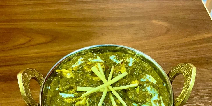 Otevřené vouchery na jídlo v hodnotě 600 nebo 1200 Kč do indické restaurace Royal Indian