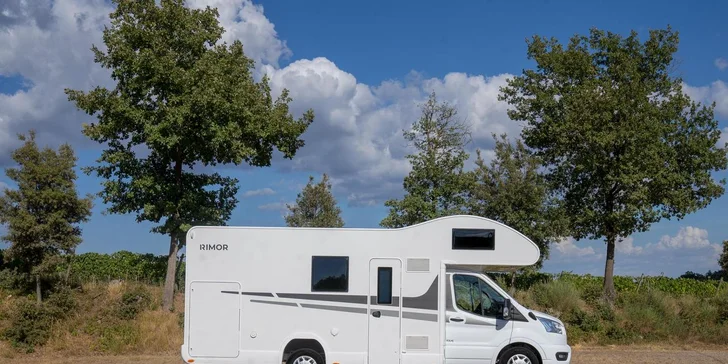 Zapůjčení obytného vozu Ford Rimor Kilig 5 až pro 6 osob na 3 či 7 dní