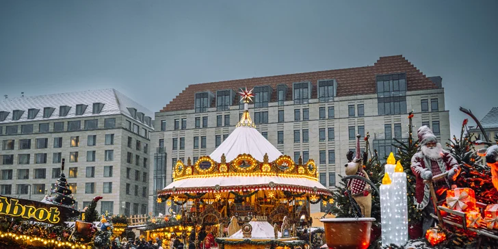 Adventní plavba na vánoční trhy do historických Drážďan, s obědem a průvodcem po celý den, autobusem zpět