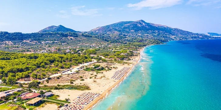 Letecký zájezd na Zakynthos: Studia Sorrento bez stravy, 300 m od pláže, bazén